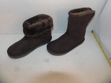 ARIZONA JEAN CO - GIRLS BOOTS - BROWN - SIZE 12 - RET. 44.99 B-26