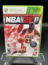 NBA 2K11 Jordan! Microsoft Xbox 360 2010 CIB W/ DISC MANUAL CASE & COVER ART!!!