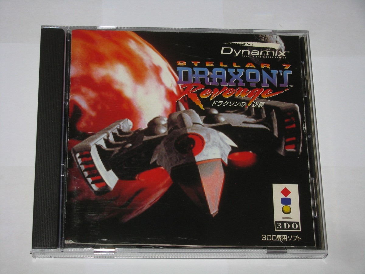 3DO海外版ソフトDraxon'sRevenge Stellar 7: Draxon's Revenge (3DO, 1993) Complete in Long Box