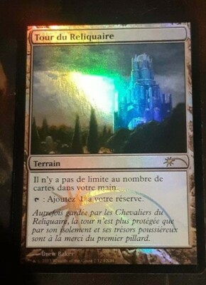Tour du Reliquaire PREMIUM / FOIL FNM Promo - Reliquary Tower - Mtg Magic -