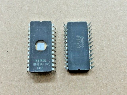 2 pièces IM66541JG Intersil WDIP24 AMD UVPROM - Photo 1 sur 1