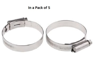 HI-GRIP Stainless Steel Slotted Hex Hose Clip Worm Drive 13mm Band Width HGS60BP