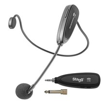 Stagg Suw-12h-bk 2.4 Ghz Wireless Headset Microphone Set