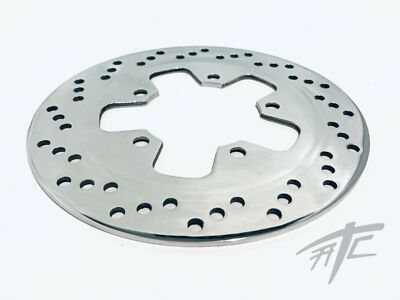 HAYABUSA !EXCHANGE! POLISHED OEM REAR BRAKE ROTOR DISC 1999-2007 SUZUKI ...