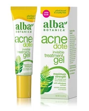 Alba Botanica Acnedote Maximum Strength Invisible Treatment Gel, 0.5 Oz