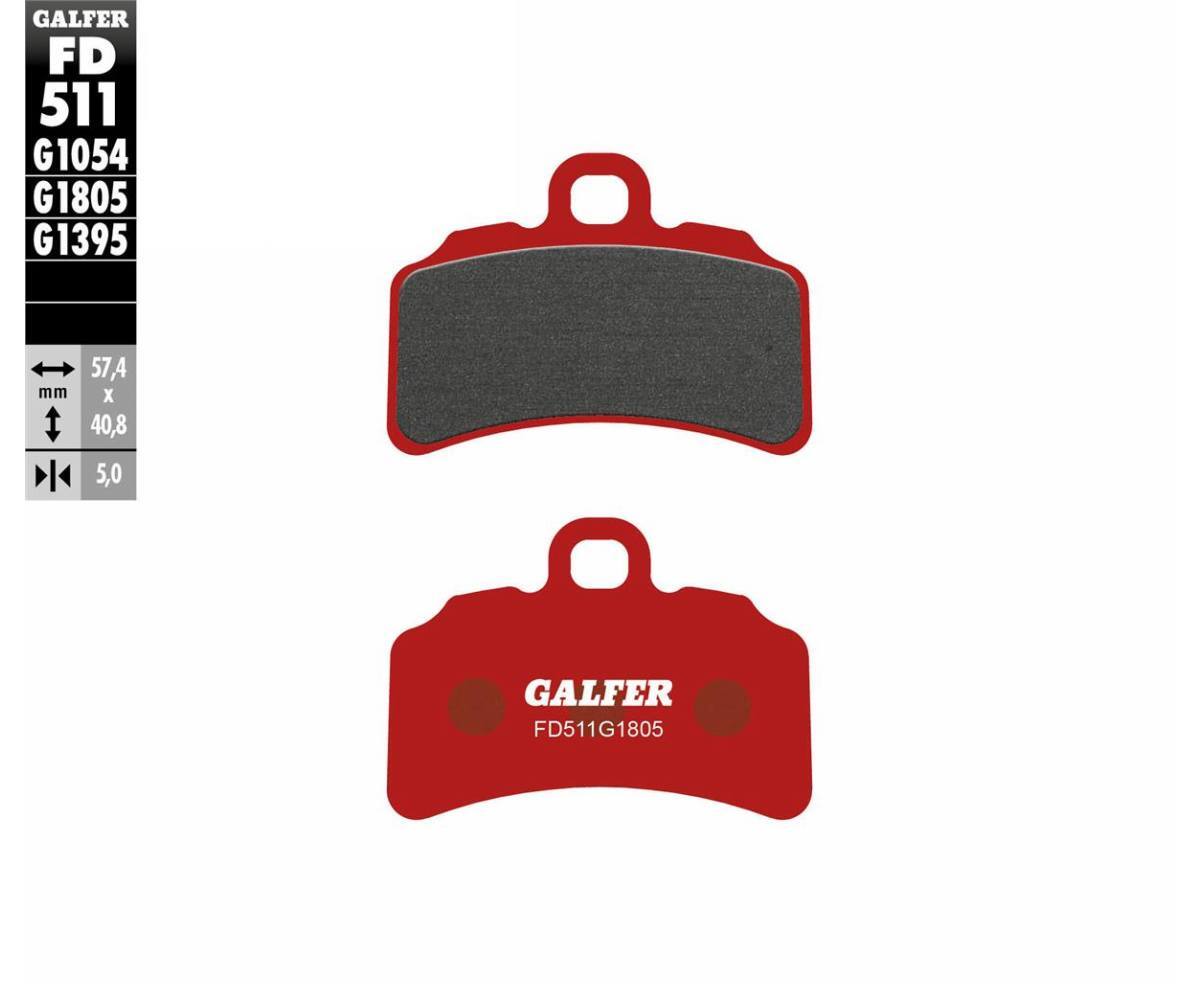 Galfer Front Brake Pads BETA EVO 300 2T FACTORY 2017 > 2023 FD511