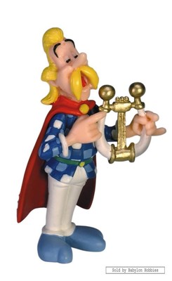 Figurines - Asterix Cacofonix (by Plastoy) 60548