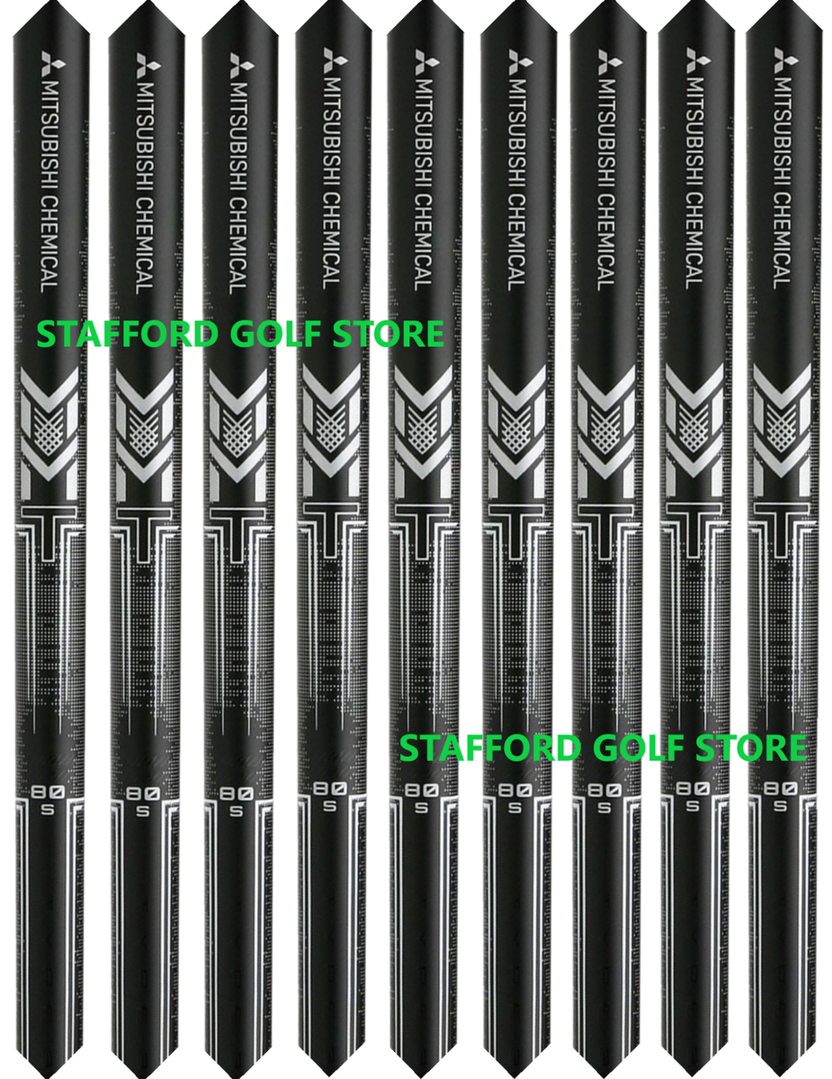 NEW Mitsubishi MMT Graphite Iron Shafts Set .370 Parallel Tip L/A
