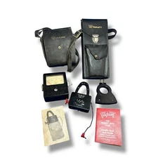 Set ALNOR Velometer and Vintage Triplett AC amp