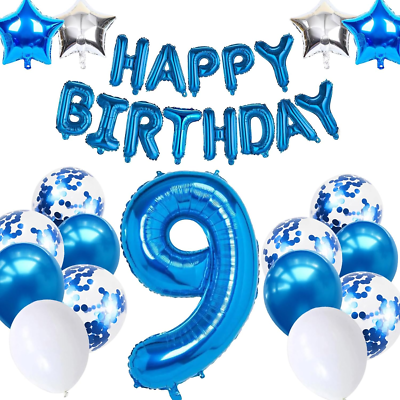 1. Geburtstag Deko-Set In Blau – Ballons, Banner & Mehr Für Jungen Oder Mädchen