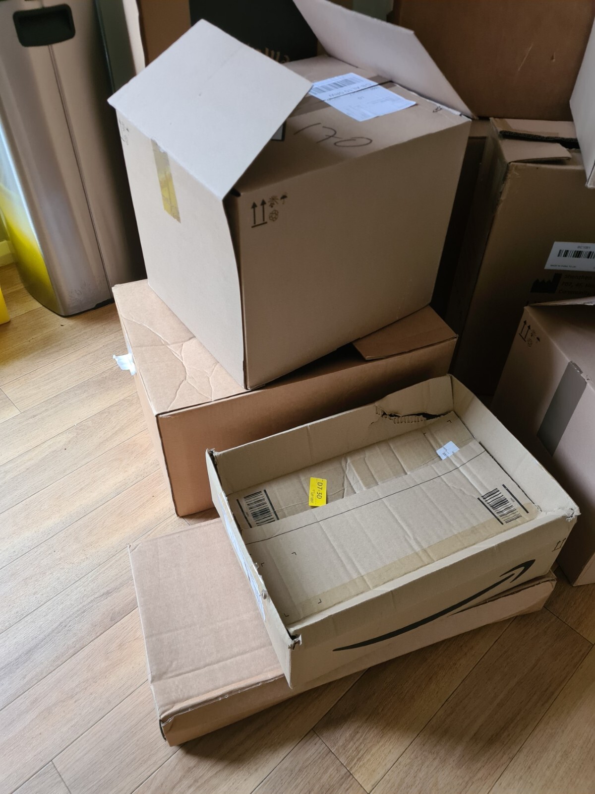 Job Lot Bundle of 10 x Cardboard Packing Storage Ebay Moving Boxes