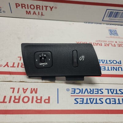 07 08 09 10 11 12 Lexus ES350 Dash Mirror Control Switch & Dimmer (Black) OEM