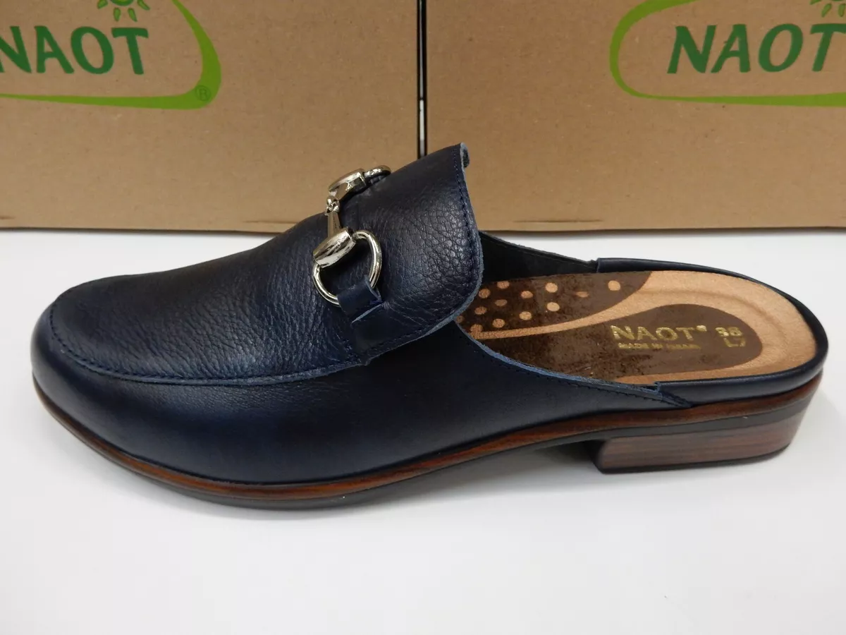 Naot Womens Halny Soft Ink Leather 39 eBay