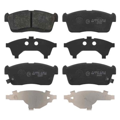 2 Febi 234mm Bremsscheiben belüftet +Bremsbeläge vorne für 