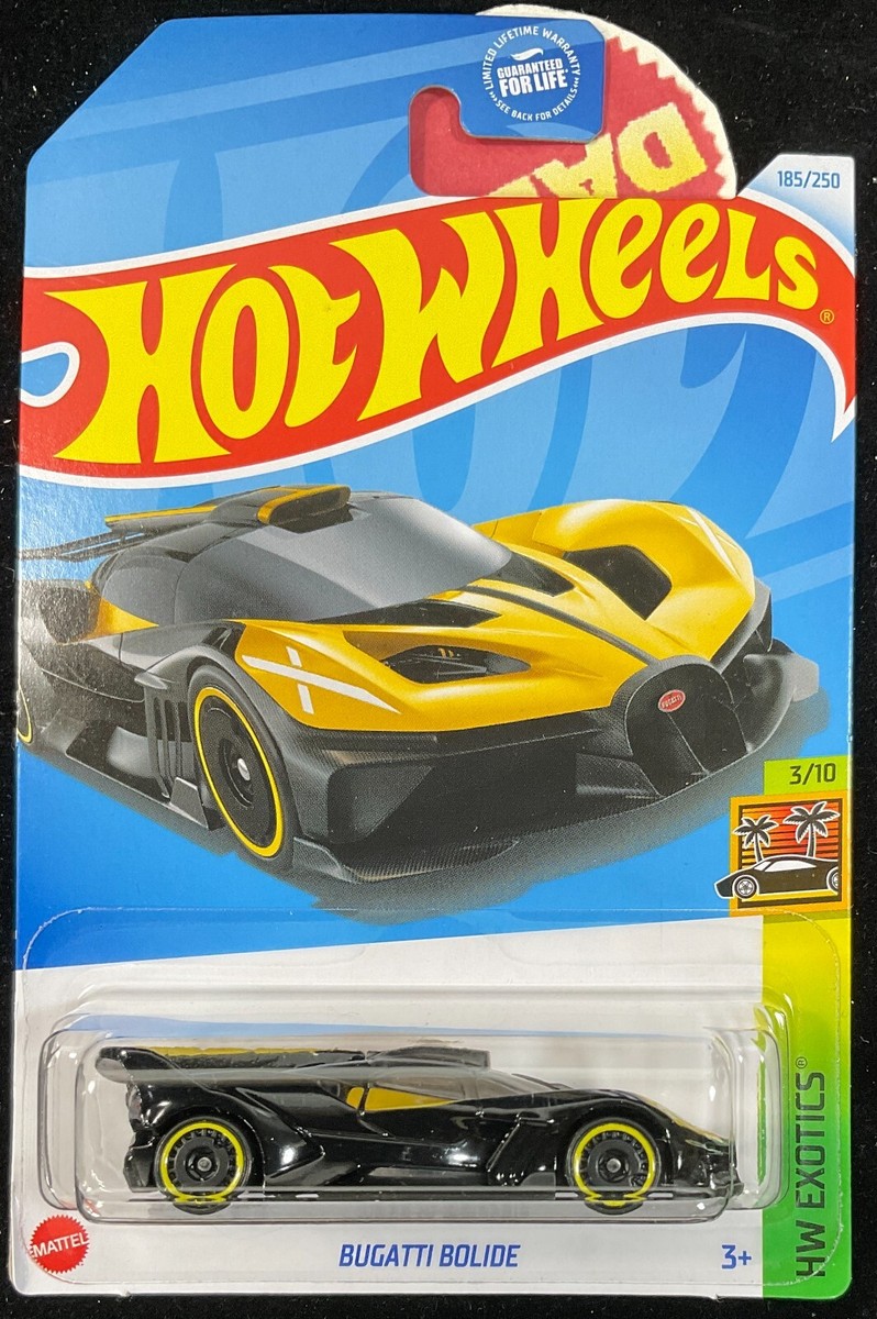 Wheels Bugatti Bolide Hw Exotic Hot Wheels Bugatti Bolide (Black