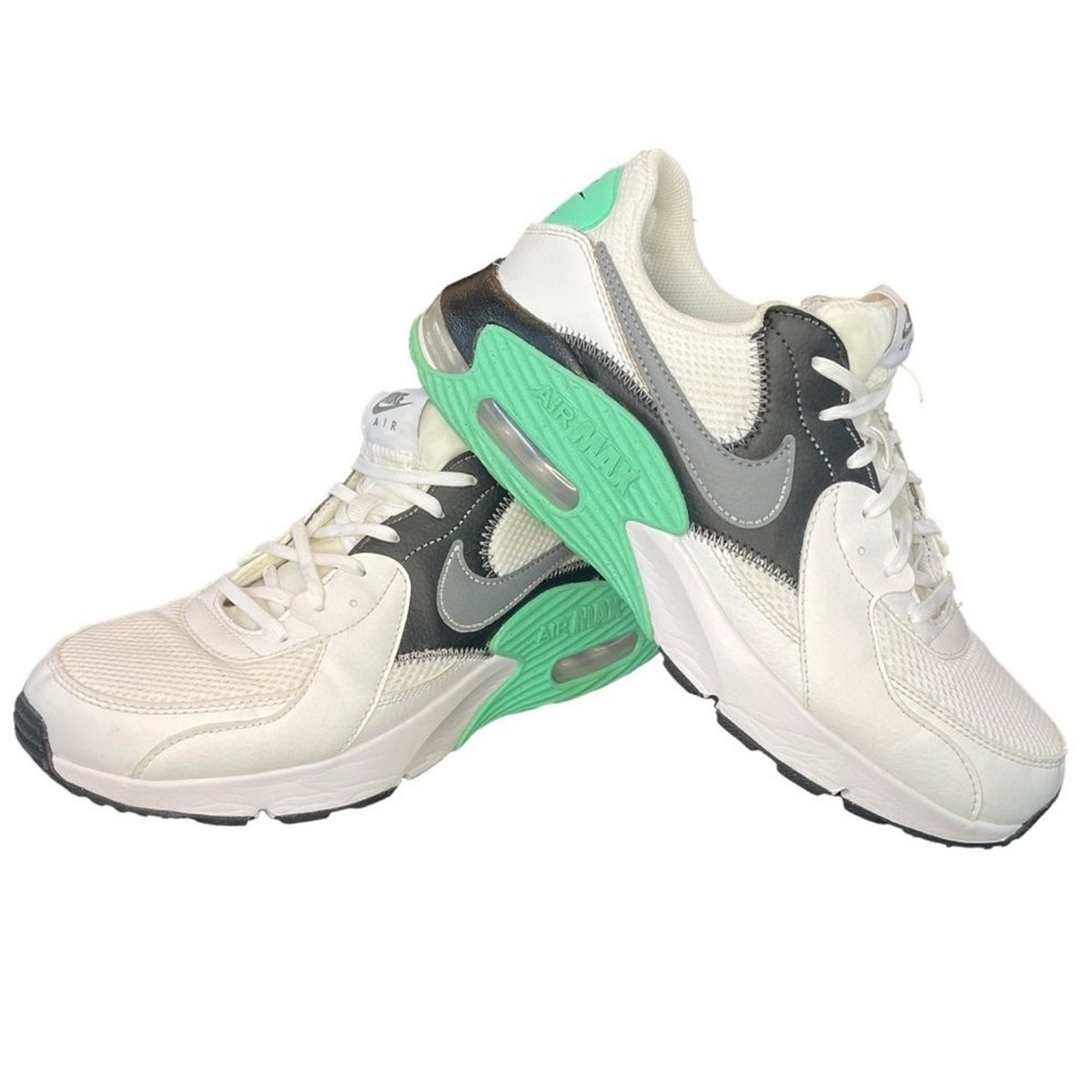 air max excee green and white