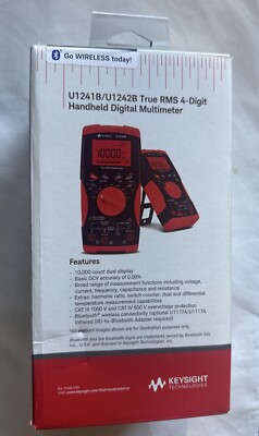keysight u1241b/u1242b true rms 4-digit handheld digital miltimeter