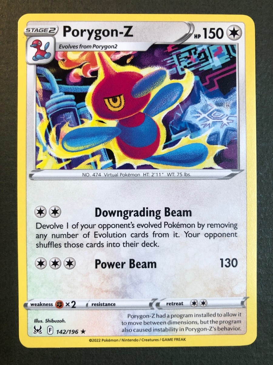 Pokémon [ENGLISH] Porygon-Z 142/196 RARE Lost Origin 2022 NM | eBay