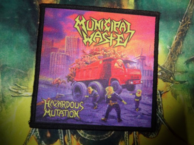 Municipal Waste Patch Thrash Metal Bonded by Blood 3