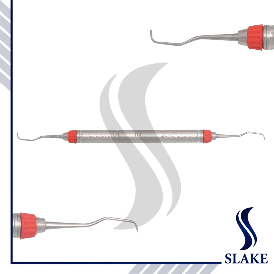 Juego de 7 Escaladores Higiene Quirúrgica Mango Hueco Perio Curetas Dentales Gracey Nuevos Foto 2 de 4