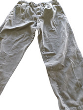 Pantalón Greenlander Caqui Talla 38" W X 30" L Hombre Caqui Doble Frente Pliegues Clásico
