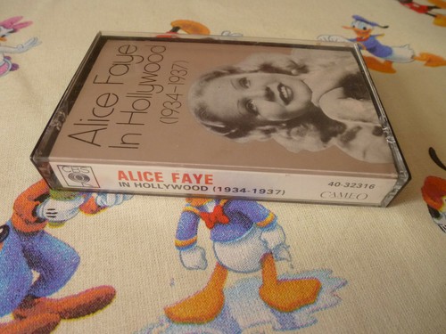 ALICE FAYE IN HOLLYWOOD 1934 - 1937 ORIGINAL 1983 CBS RECORDS AUDIO CASSETTE - Picture 2 of 5