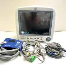 GE DASH 4000 PATIENT MONITOR & SpO2 ECG LEADS NIBP LEADS