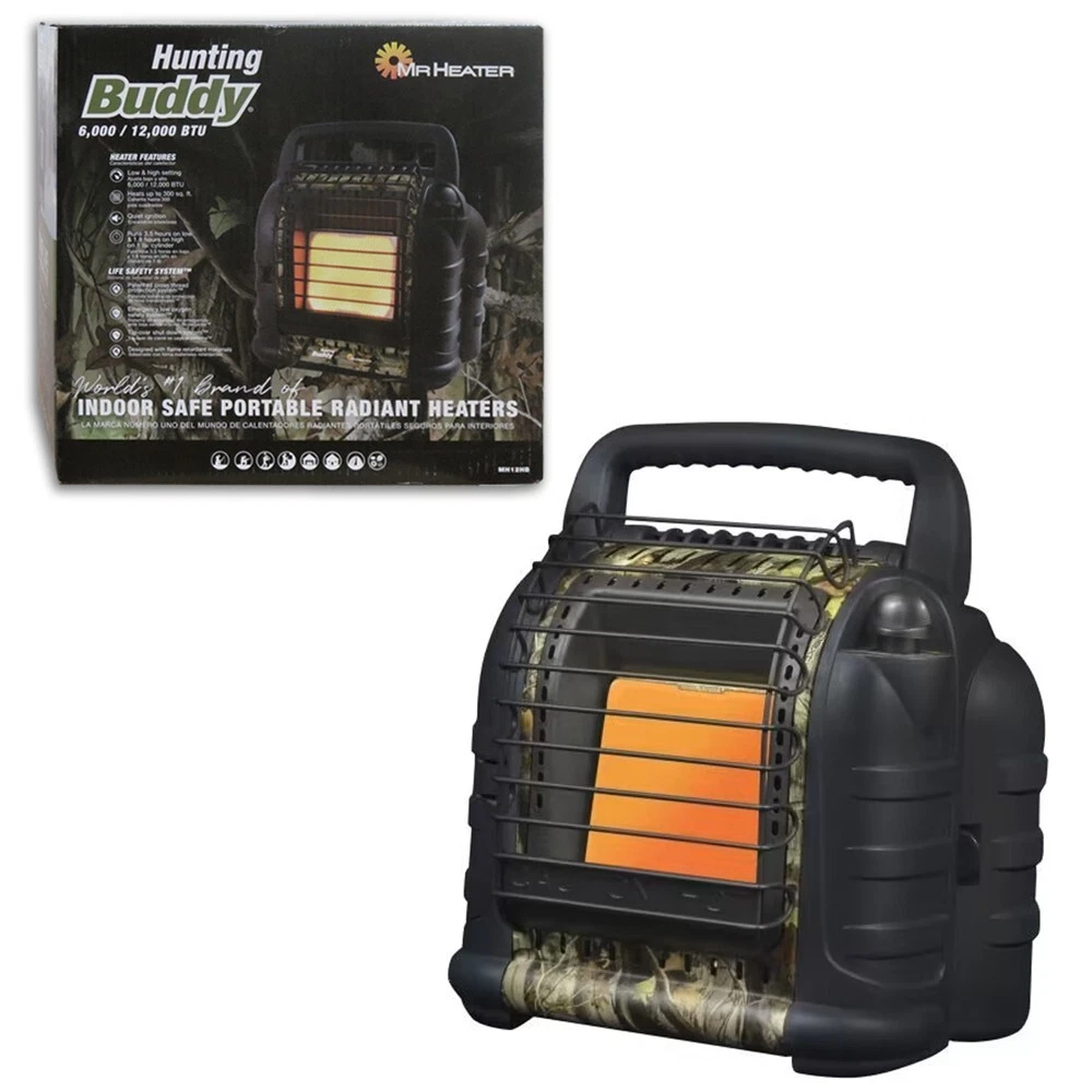 MR. HEATER MH12HB HUNTING BUDDY PORTABLE INDOOR SAFE RADIANT PROPANE HEATER  | eBay