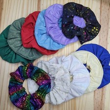 Shimmer Scrunchies Handmade in the USA  Long Lasting Premium Silicone Elastic