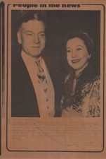  1980s Laurence Olivier statement Sunday Telegraph Rare Original Press Photo