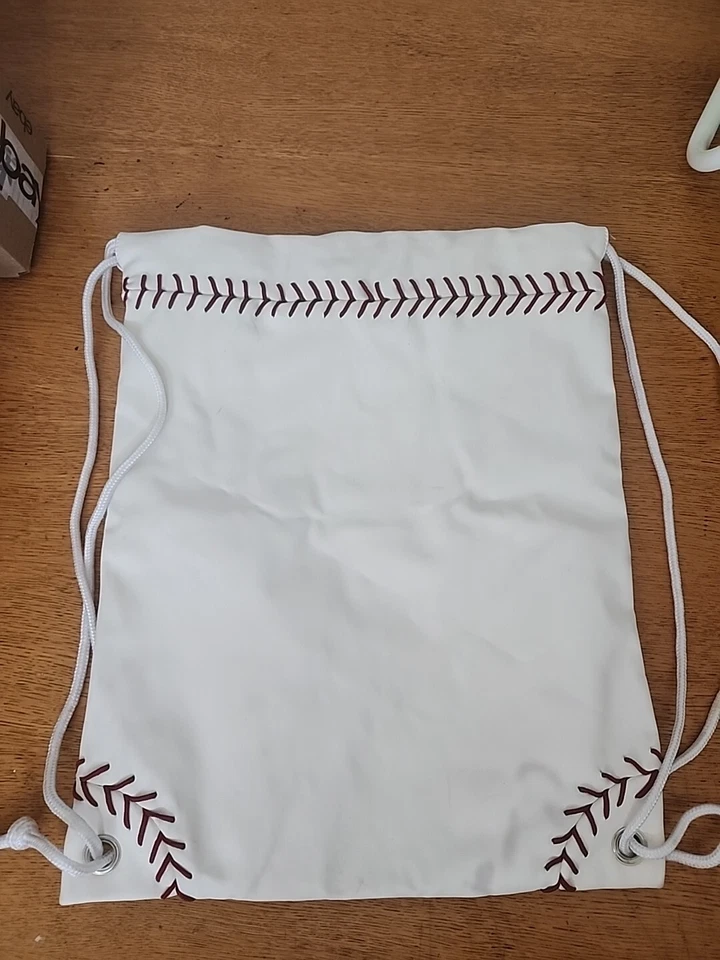 Arizona Diamondbacks MLB Drawstring Bag Backpack SackPack Gym Book Bag 14 X 17 - Image 3 of 4