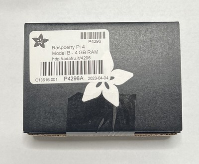 Adafruit Raspberry Pi 4 Model B - 4 GB RAM