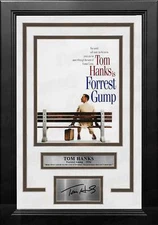 Tom Hanks Forrest Gump 8" x 10" Framed Movie Photo with Engraved Autograph