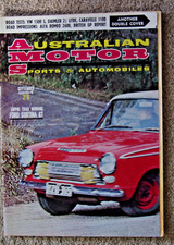 Australian Motor Sports 1964 Sep Cortina GT VW 1500S Daimler 2.5 V8 Alfa Romeo 2