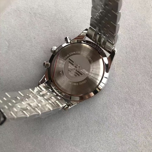 New Emporio Armani Ø43mm Men's Chronograph Watch AR1879 w/box &warranty,manual - Picture 9 of 9