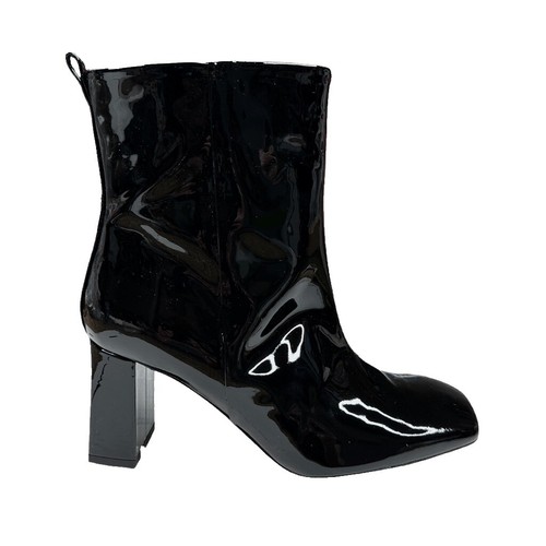 Vince Arden Black Patent Leather Point Toe Platform Shoes Sz  display picture 2
