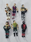 S-819 VINTAGE 1980'S HASBRO GI JOE FIGURES THRASHER BLIZZARD LIFT TICKET ETC