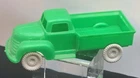 Vintage Marx Toys Farm Pickup Truck Green Plastic 6 1/2"