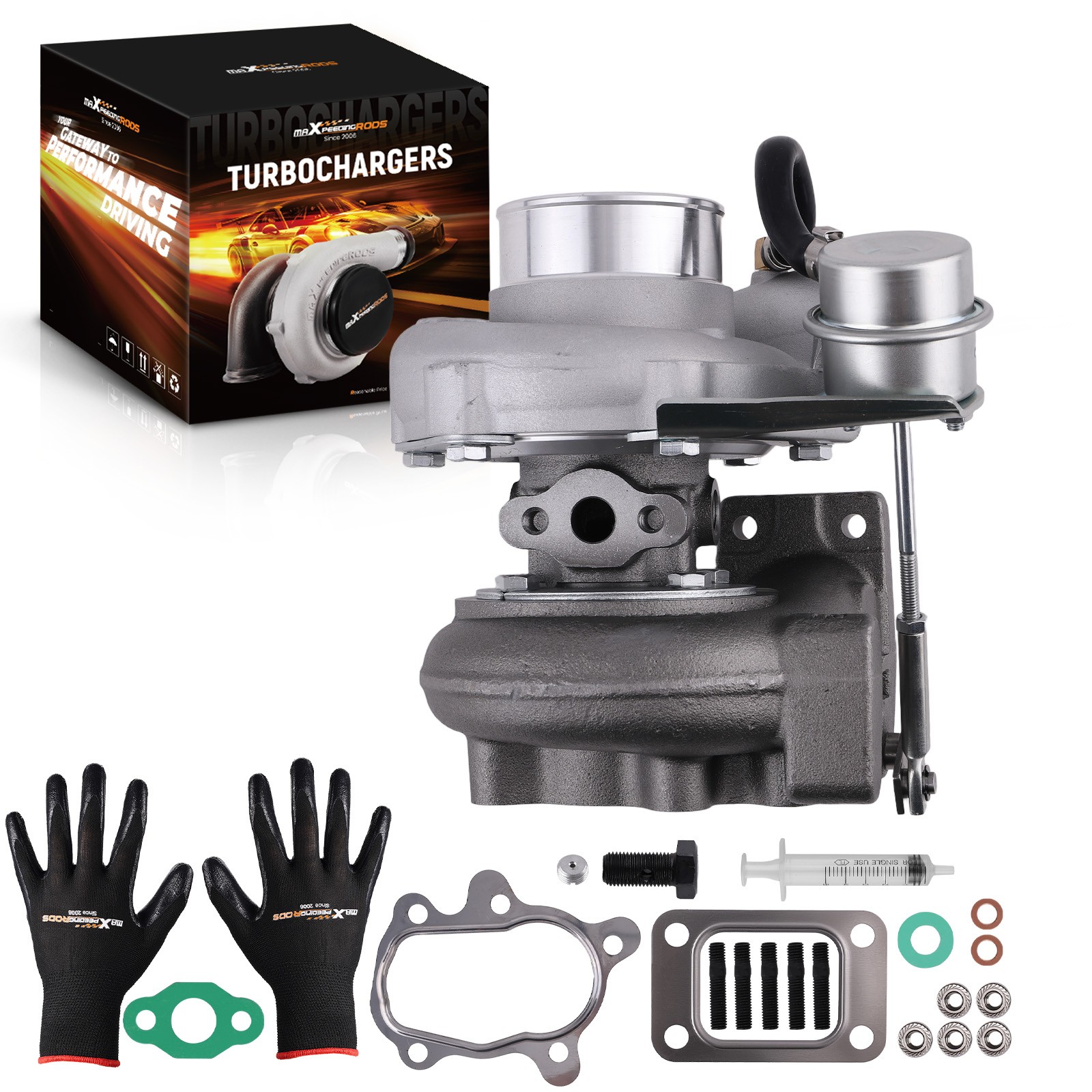 T25 Flange Turbocharger For Small Engines Up To 350bhp Power Boost Turbine
