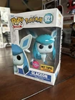 Funko Pop! Vinyl: Glaceon - #921 - Pokémon - FLOCKED - Exclusive - New