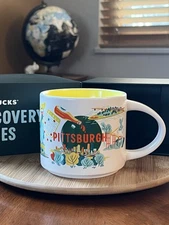 Starbucks Discovery Series Pittsburgh 14oz Mug Brand New Free Shipping Within US