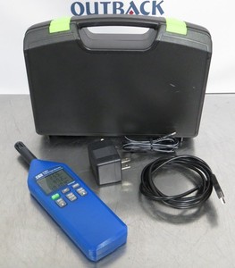 T203414 TES 1161 Thermo-Hygro-Barometer Datalogger w/ Case, Power Supply, USB
