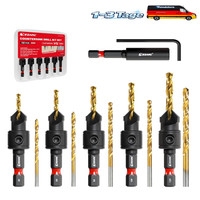 Ezarc Senkbohrer Holz 12Tlg Set 4 6 8 10