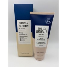 Dead Sea Naturals by AHAVA Facial Cleansing Gel 3.4oz 100ml Vegan All Skin Types