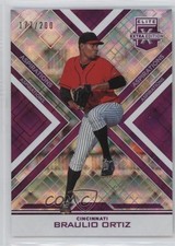 2016 Panini Elite Extra Edition Aspirations Purple /200 Braulio Ortiz #172 0g4