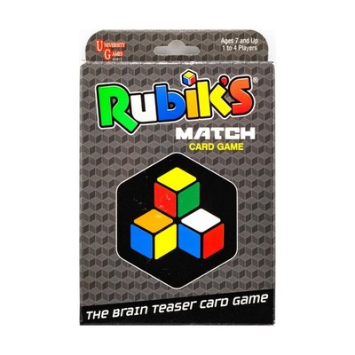 University Games Cardgame Rubik's Match (Box Version) Box VG+/Mint