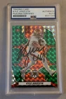 Kyle Juszczyk signed 2022 Panini Mosaic Prizm football card IP auto PSA 49ers