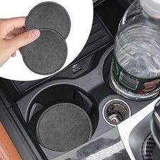 2x Universal Car SUV Cup Holder Anti-Slip Insert Coaster Pads Mats Accessories