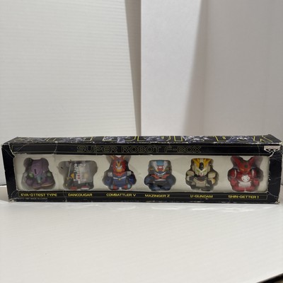 Banpresto Super Robot FBox Set of 6 Different types Robot Promotional Japan used