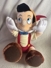 Pinocchio Plush Vintage 80s Disneyland Walt Disney World Exclusive Stuffed Doll